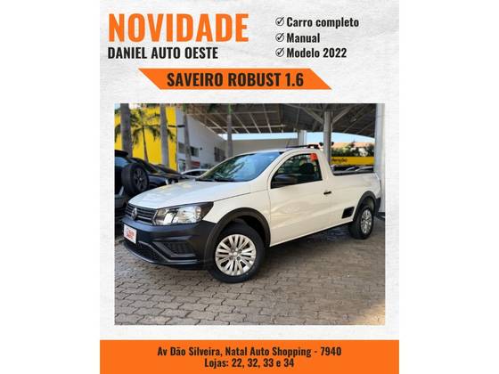 VOLKSWAGEN SAVEIRO 1.6 MSI ROBUST CS 8V FLEX 2P MANUAL